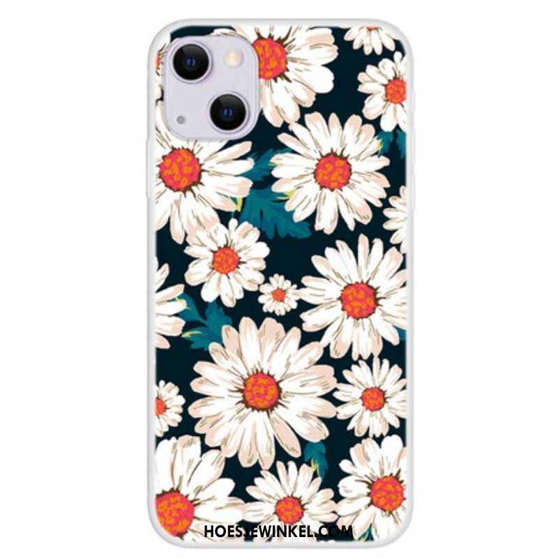 Hoesje voor iPhone 13 Mini Madeliefjes