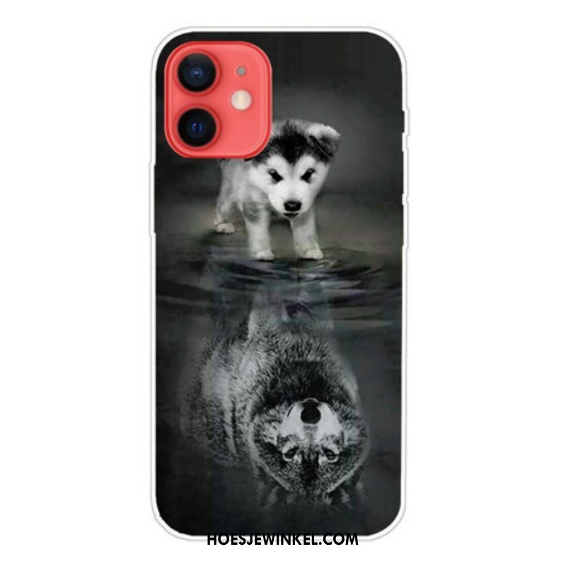 Hoesje voor iPhone 13 Mini Puppy-droom