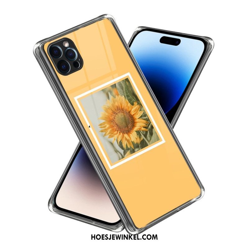 Hoesje voor iPhone 14 Pro Max Zonnebloemen