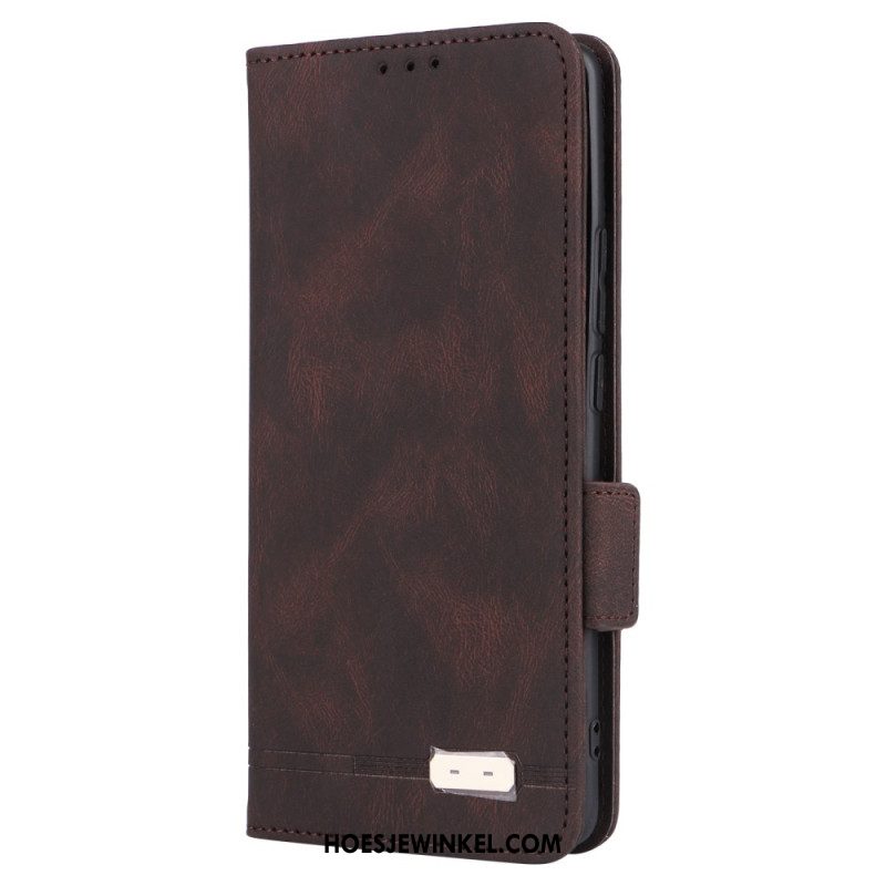 Leren Hoesje Oppo Reno 11 Pro 5g Vintagestijl Bescherming Hoesje