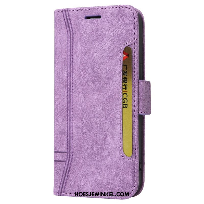 Leren Hoesje Samsung Galaxy S24 Ultra 5g Betopnice Bescherming Hoesje