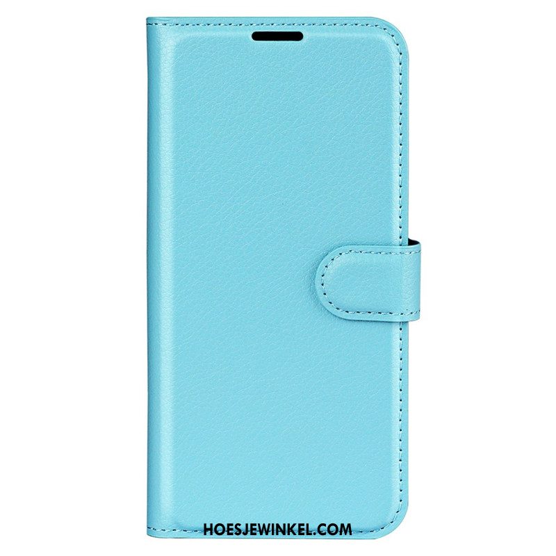 Leren Hoesje Voor Huawei Nova 11 Pro Klassiek Litchi Kunstleer