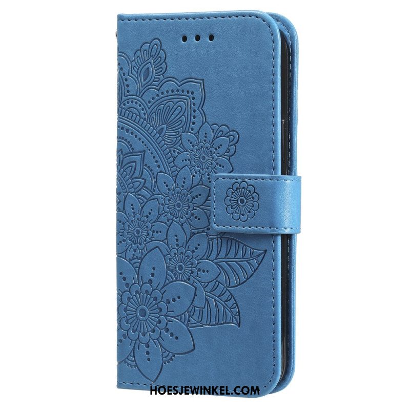 Leren Hoesje Voor Oneplus 12r Mandala Met Riempje