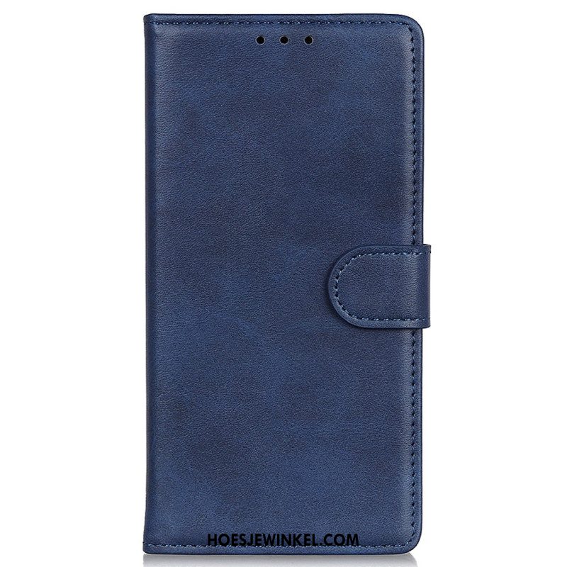 Leren Hoesje Voor Oppo Reno 11 5g Mat Kunstleer