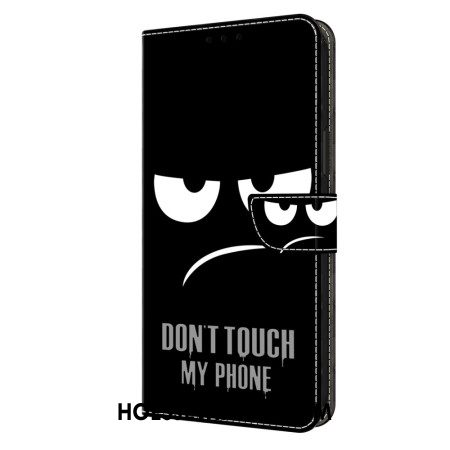 Leren Hoesje Voor Samsung Galaxy S24 5g Boze Telefoon