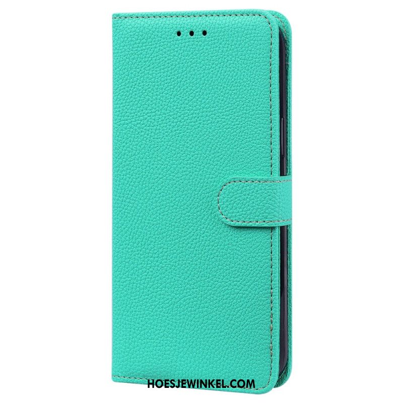 Leren Hoesje Voor Samsung Galaxy S24 Plus 5g Litchi-textuur