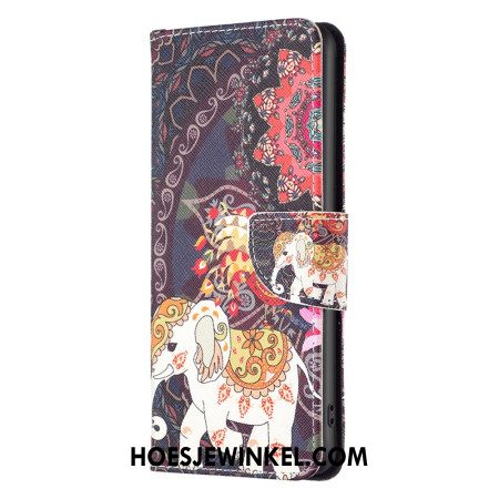 Leren Hoesje Voor iPhone 16 Stamolifant