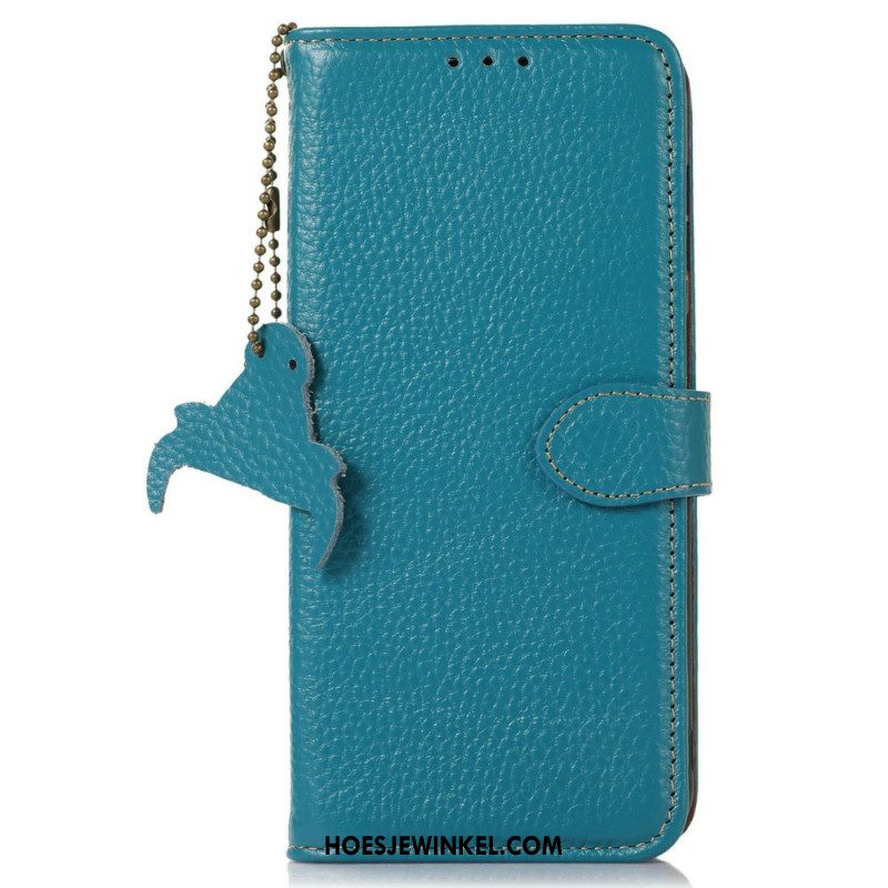 Leren Hoesje iPhone Air Rfid-blokkerend Lychee-leer Leren Hoesje iPhone Air Rfid-blokkerend Lychee-leer
